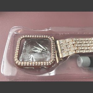Rose gold Bling 40mm Apple Watch band